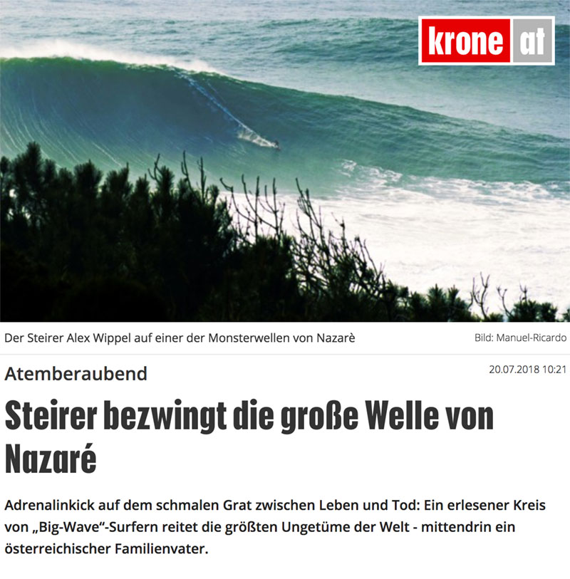 Artikel von Florian Gröger/Kronen Zeitung auf krone.at (stärkste Online-Zeitung Österreichs)